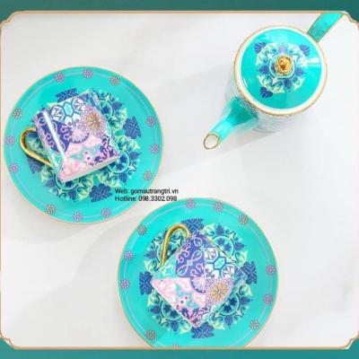 BỘ TÁCH TRÀ PHONG CÁCH BOHEMIAN